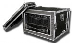 6U shockmount amp rack case